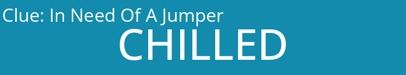 In Need Of A Jumper