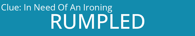 In Need Of An Ironing