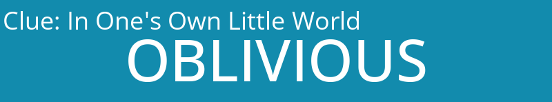 In One's Own Little World