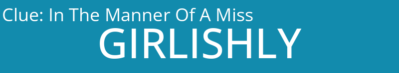 In The Manner Of A Miss