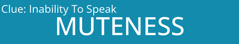 Inability To Speak