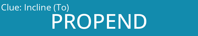 Incline (To)