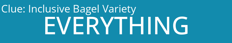 Inclusive Bagel Variety