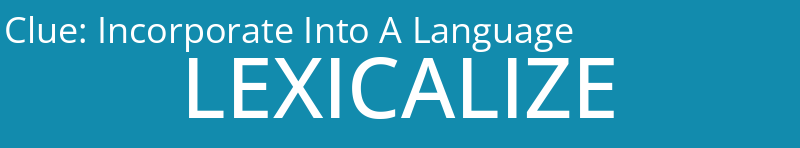 Incorporate Into A Language