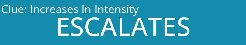 Increases In Intensity