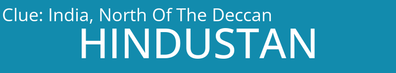 India, North Of The Deccan