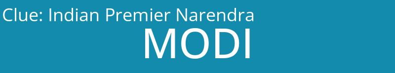 Indian Premier Narendra