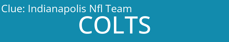 Indianapolis Nfl Team