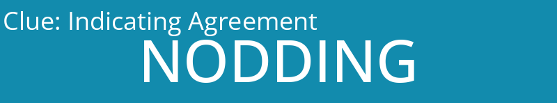 Indicating Agreement
