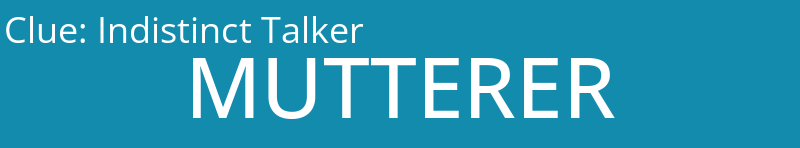 Indistinct Talker