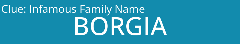 Infamous Family Name