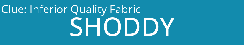 Inferior Quality Fabric