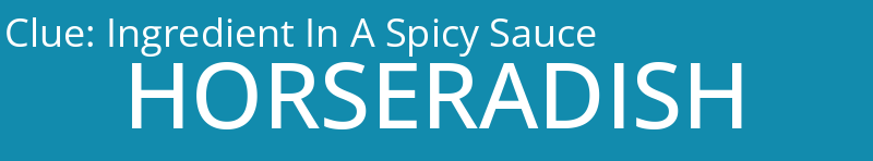 Ingredient In A Spicy Sauce