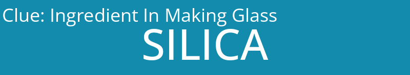 Ingredient In Making Glass