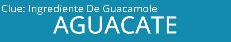 Ingrediente De Guacamole