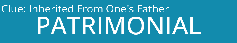 Inherited From One's Father