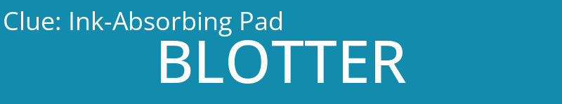 Ink-Absorbing Pad