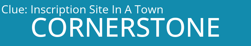 Inscription Site In A Town