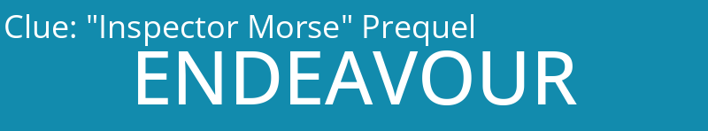 "Inspector Morse" Prequel