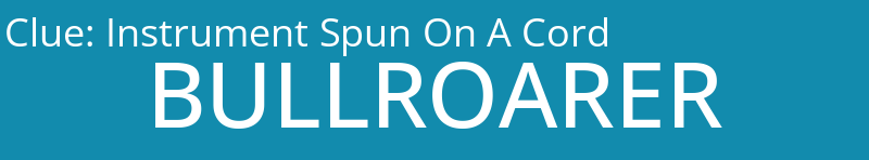 Instrument Spun On A Cord