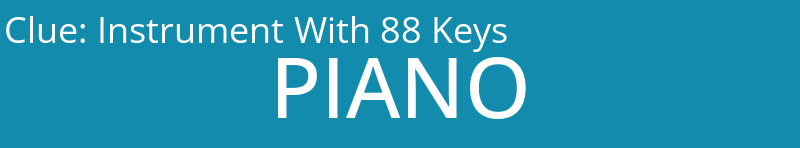 Instrument With 88 Keys