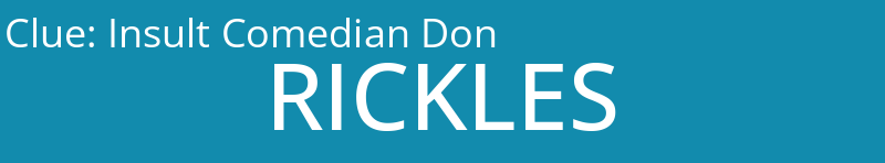 Insult Comedian Don