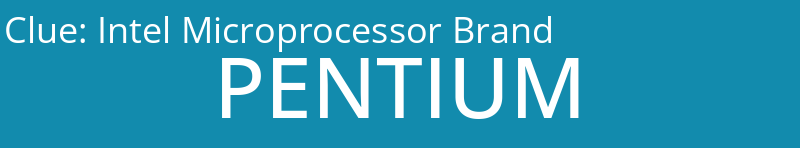 Intel Microprocessor Brand