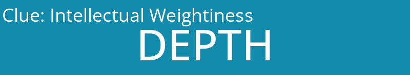 Intellectual Weightiness
