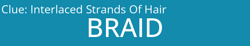 Interlaced Strands Of Hair