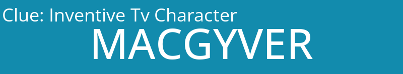 Inventive Tv Character