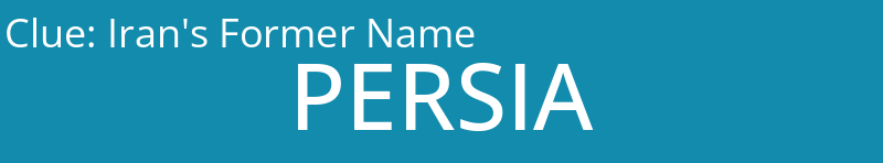 Iran's Former Name