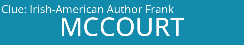 Irish-American Author Frank