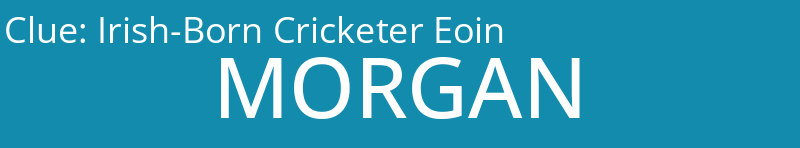 Irish-Born Cricketer Eoin