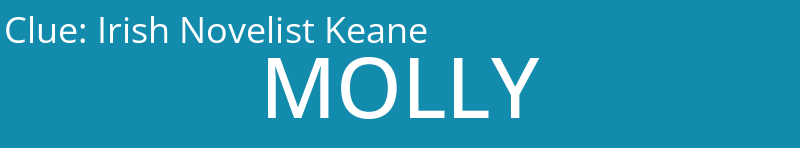 Irish Novelist Keane