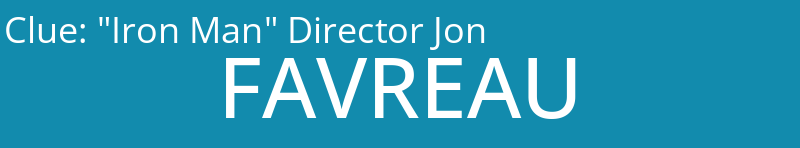 "Iron Man" Director Jon