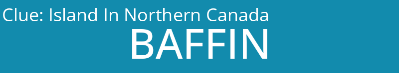 Island In Northern Canada