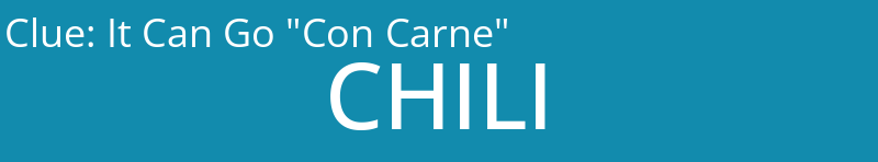 It Can Go "Con Carne"