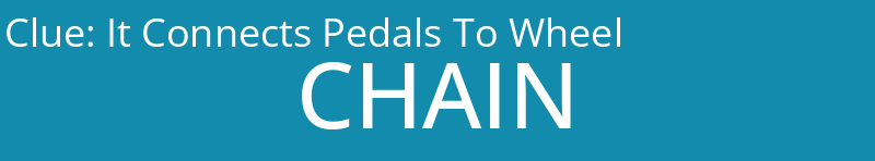 It Connects Pedals To Wheel