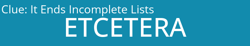 It Ends Incomplete Lists