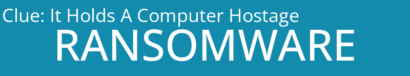 It Holds A Computer Hostage