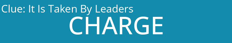 It Is Taken By Leaders