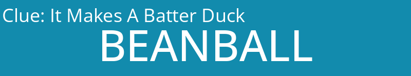 It Makes A Batter Duck