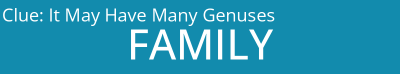 It May Have Many Genuses