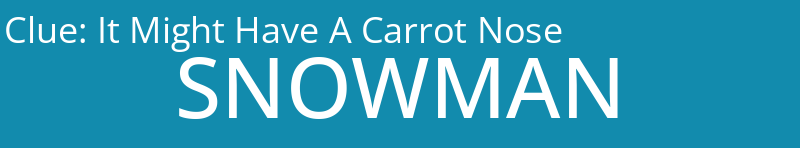 It Might Have A Carrot Nose