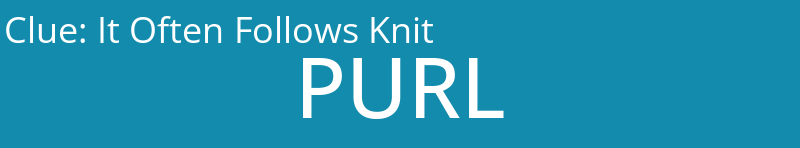 It Often Follows Knit