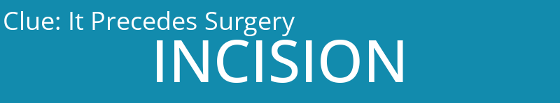 It Precedes Surgery