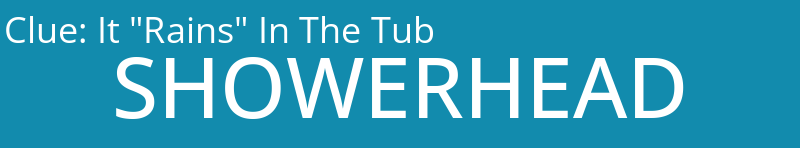 It "Rains" In The Tub
