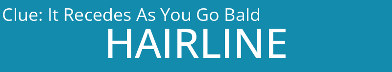 It Recedes As You Go Bald