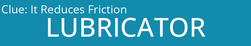 It Reduces Friction