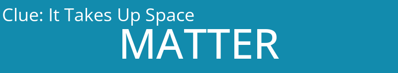 It Takes Up Space